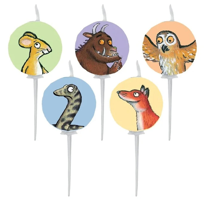 The Gruffalo Character Candles - Pack of 5