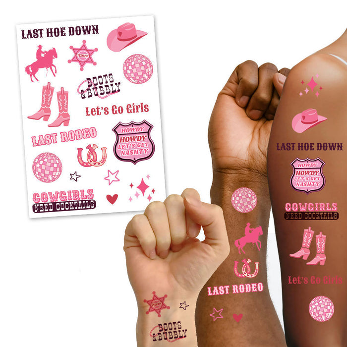 The Last Rodeo Tattoos - Sheet of 17