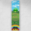 The Wizard of Oz Personalised Portrait Banner Decoration - 1.2m