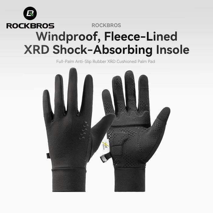 ROCKBROS thermogrip winter cycling gloves