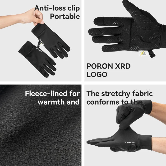 ROCKBROS thermogrip winter cycling gloves