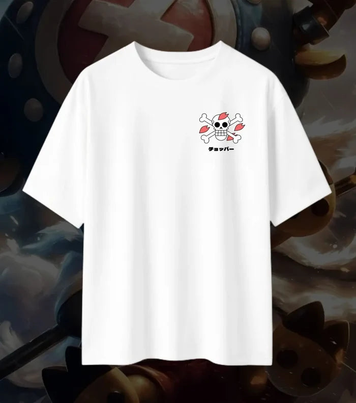 Tony Tony Chopper Oversized T-Shirt – One Piece Anime Tee | Cute x Monster Form Streetwear - One Piece