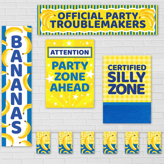 Totally Bananas Paper Decoration Pack