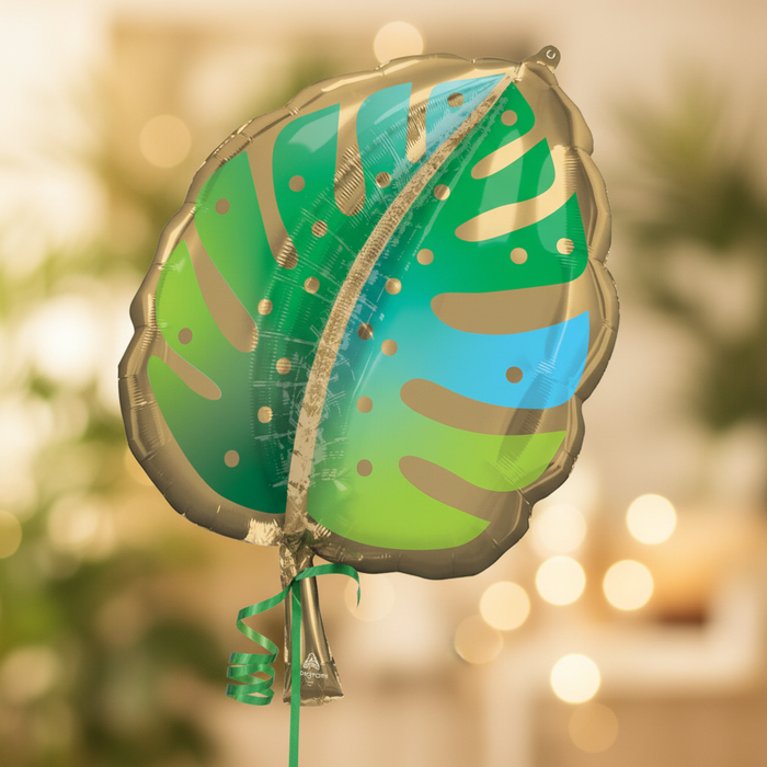 Tropical Leaf Balloon Lifestyle