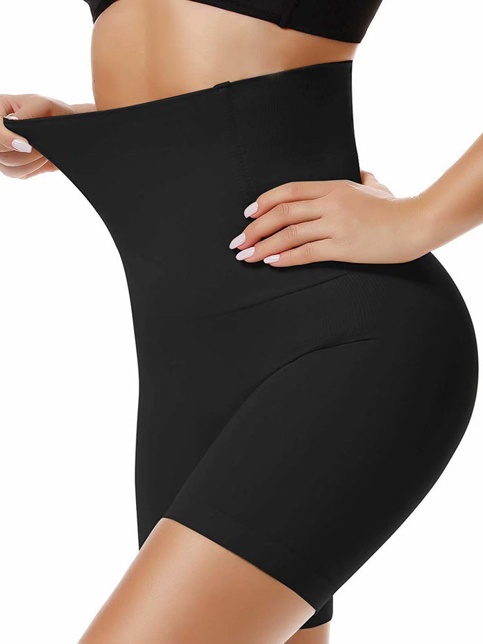 2 Packs Tummy Control Shapewear Shorts Faja Body Shaper for Women High-Waisted Thigh Slimming