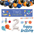 TWO The Moon 2nd Birthday Decoration Party Pack