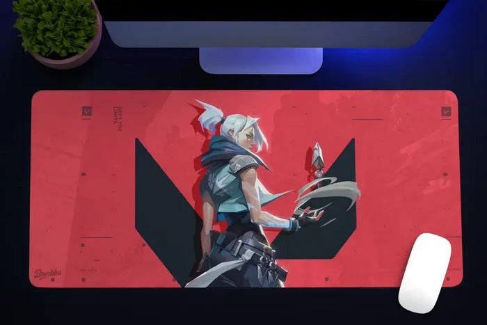 Valorant Jett XL Gaming Mousepad Defy the Limits Edition - Valorant