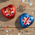 VE Day Heart Chocolates Kit - Pack 24