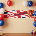 VE Day Union Jack Banner Decoration - 1.2m
