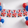 VE Day Union Jack Flag Paper Bunting Decoration - 2.4m