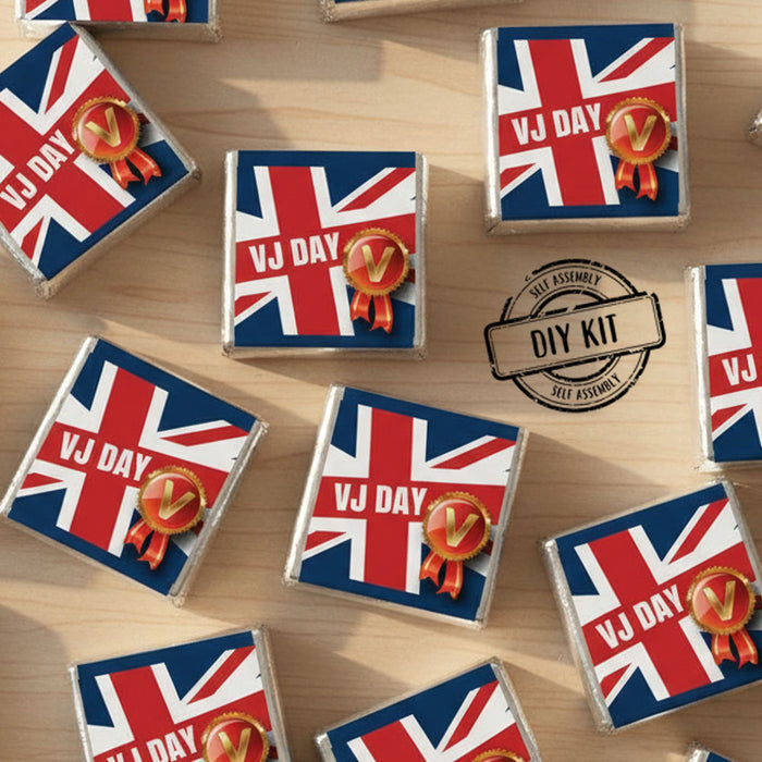 VJ Day Square Chocolates - Pack of 16