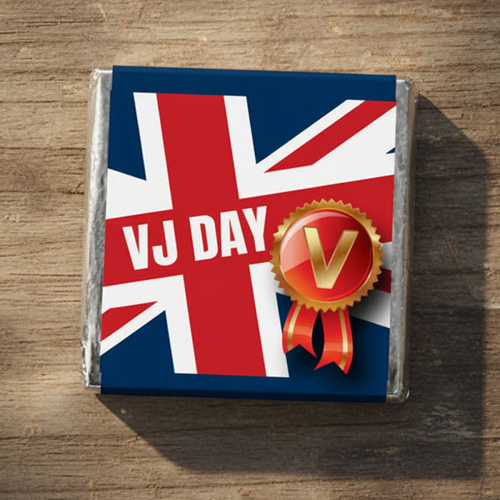 VJ Day Square Chocolates - Pack of 16