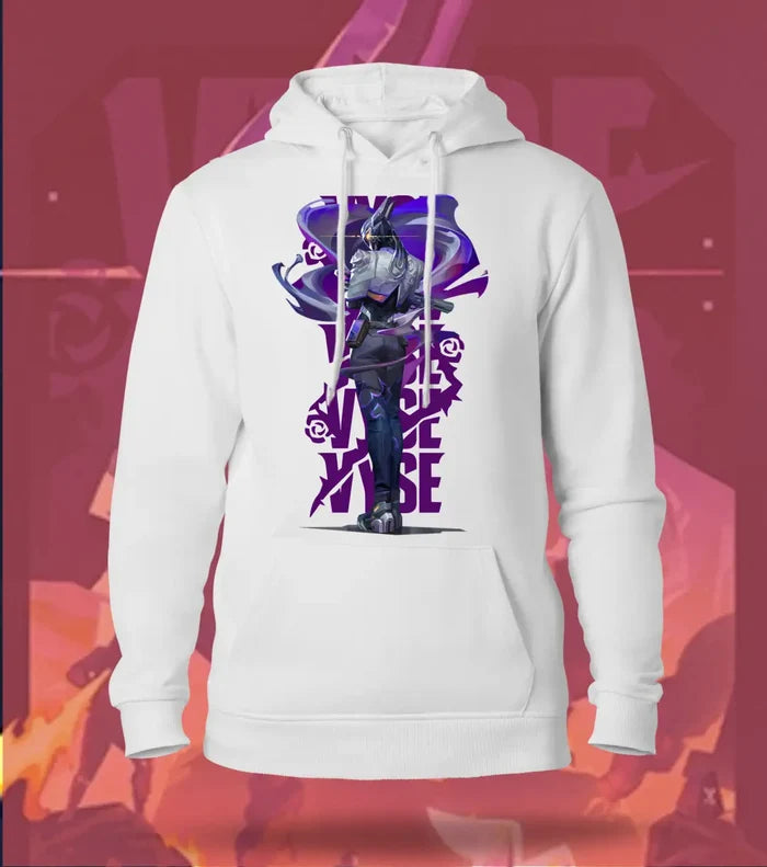 Vyse | Valorant – Shadow Serpent Regular Hoodie - White / XS - Valorant