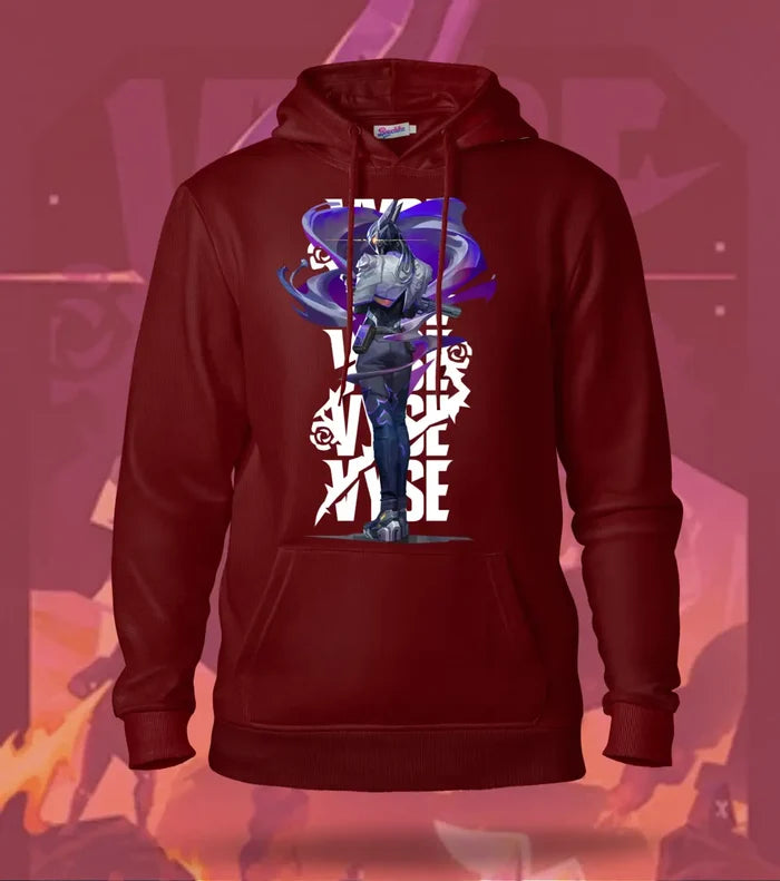 Vyse | Valorant – Shadow Serpent Regular Hoodie - Maroon / XS - Valorant