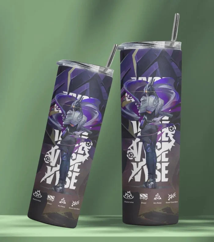 Vyse Valorant Tumbler – Shadow Serpent | Desk-to-Ranked Essential - Valorant