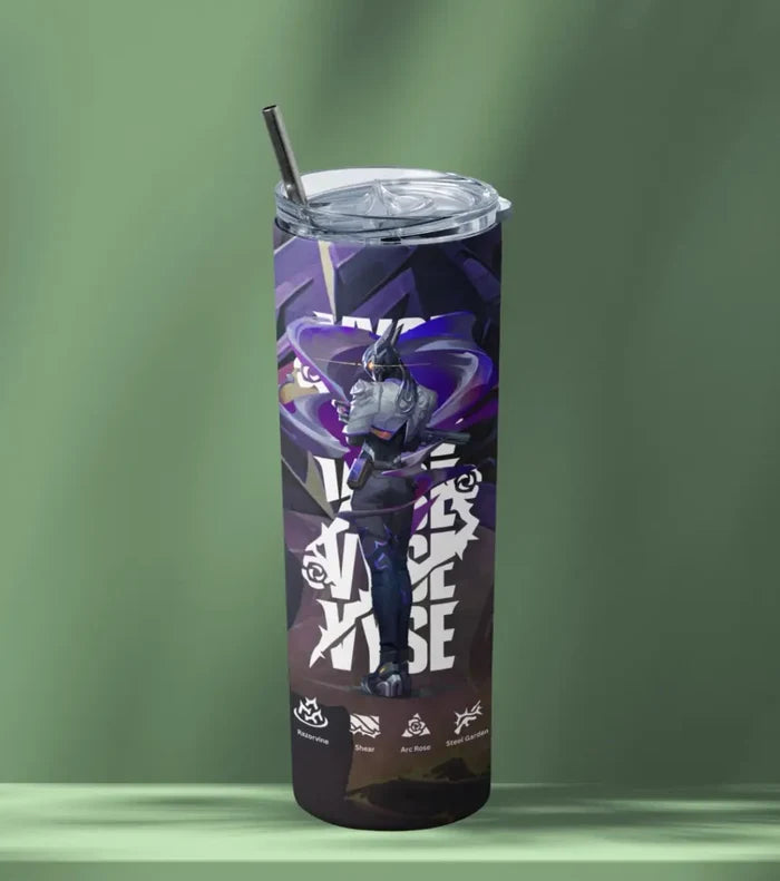 Vyse Valorant Tumbler – Shadow Serpent | Desk-to-Ranked Essential - Valorant