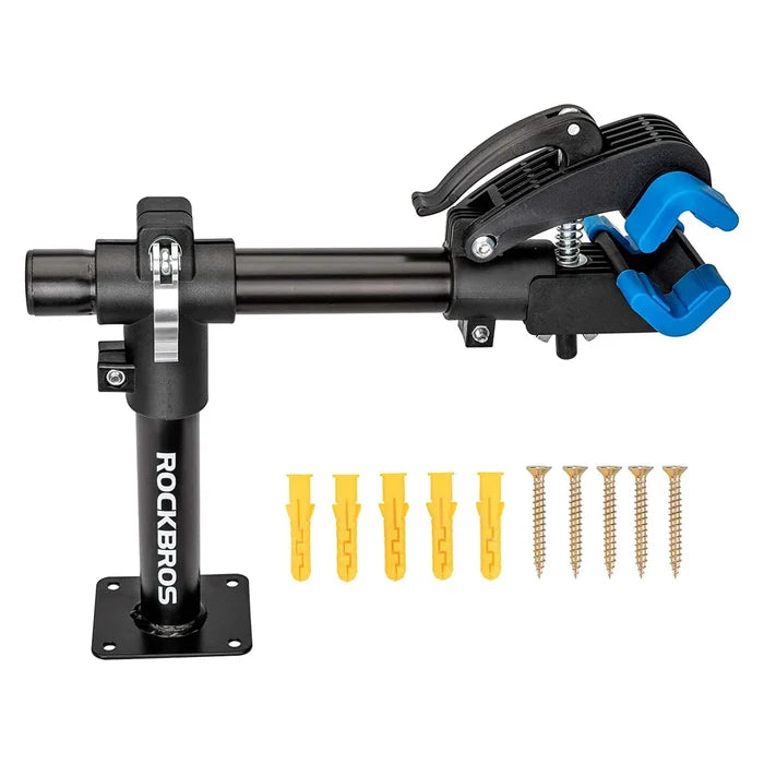 Wall Mounted Bike Repair Stand with 360° Rotating Clamp