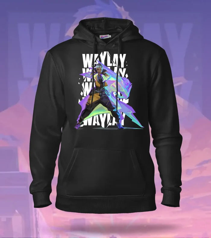 Waylay | Valorant – Phantom Mirage Regular Hoodie - Black / XS - Valorant