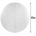 White Paper Lantern - 45cm - Each