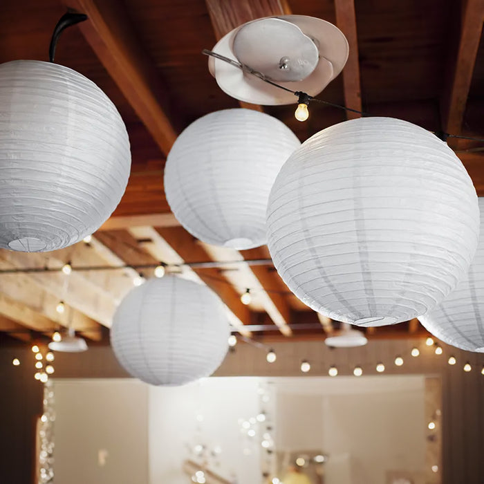 White Paper Lantern - 45cm - Each