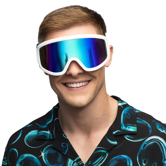 White Party Ski Goggles