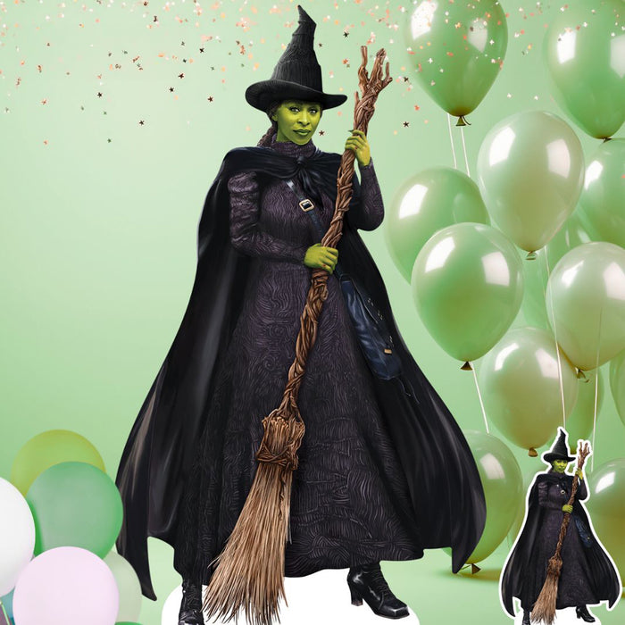 Wicked Elphaba Witch Of The West Cardboard Cutout - 1.85m
