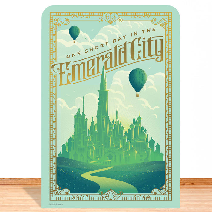 Wicked Emerald City Backdrop Cardboard Cutout - 1.33m