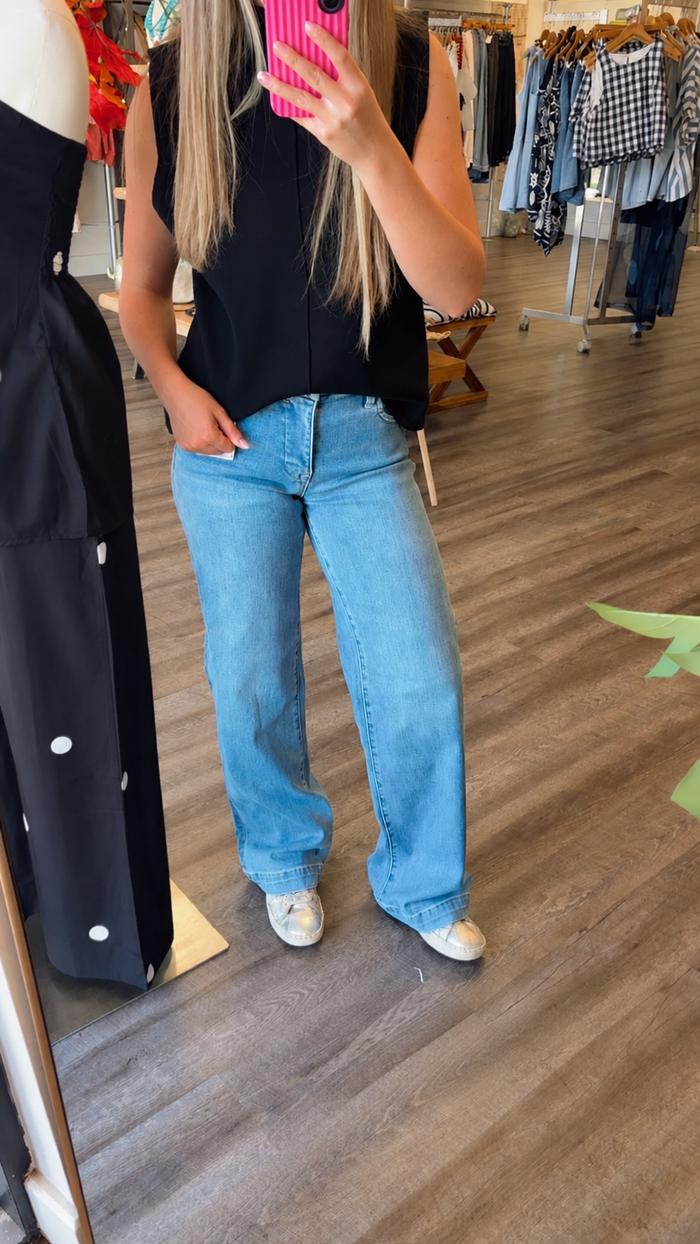 Wide leg Jean