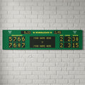 Wimbledon Tennis Scoreboard Sign Personalised Banner - 1.2m