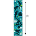 Winter Games Athlete Silhouettes Portrait Banner - 30cm x 120cm