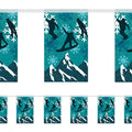Winter Sports Paper Bunting Decoration - 2.4m