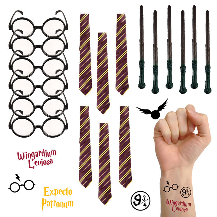 Wizard Fancy Dress Pack For 6 People