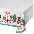 Woodland Animals Table Cover - 137cm x 259cm