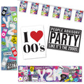 Y2K Party Paper Decoration Pack