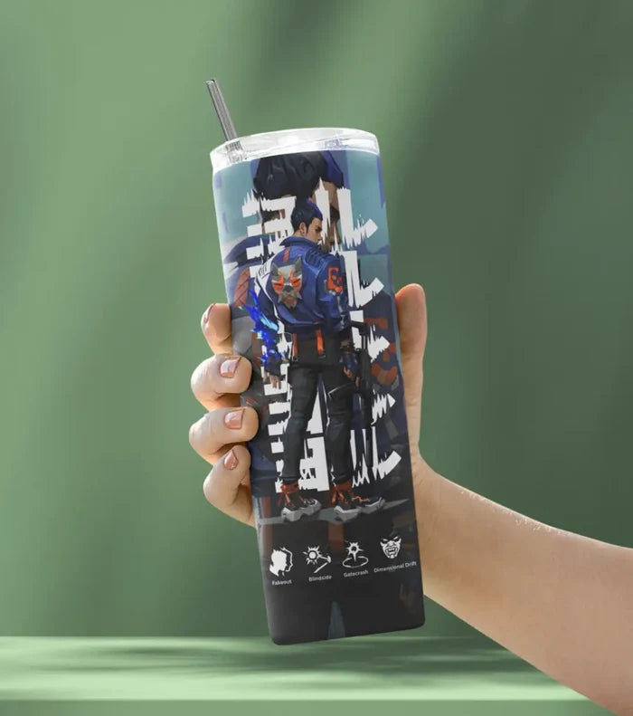 Yoru Valorant Tumbler – Riftwalker | Game-Day Drinkware - Valorant