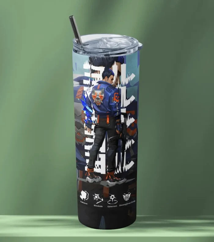 Yoru Valorant Tumbler – Riftwalker | Game-Day Drinkware - Valorant