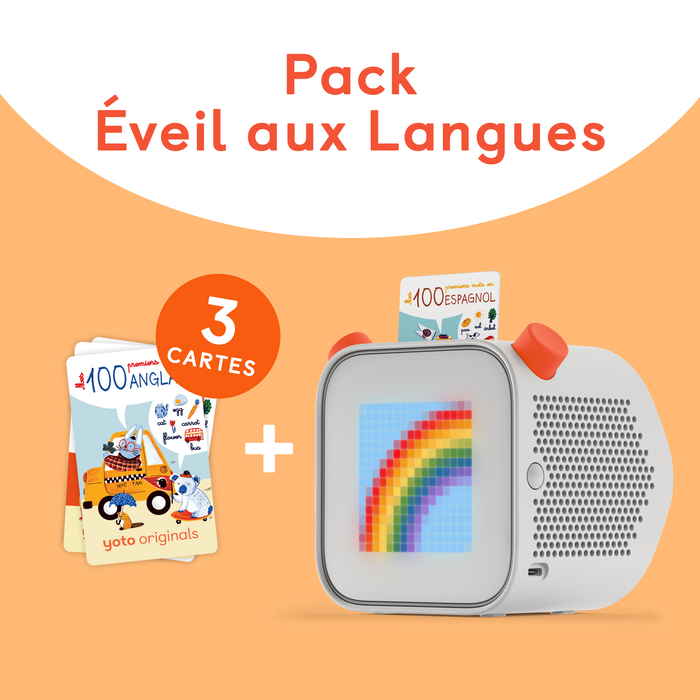 Yoto Player + Pack Éveil aux Langues