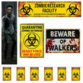 Zombie Apocalypse Paper Decoration Pack